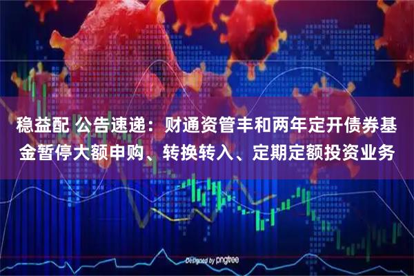 稳益配 公告速递：财通资管丰和两年定开债券基金暂停大额申购、转换转入、定期定额投资业务
